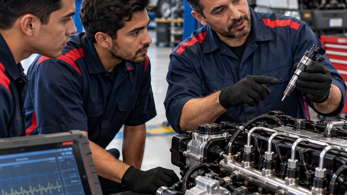 Capacitación en diésel